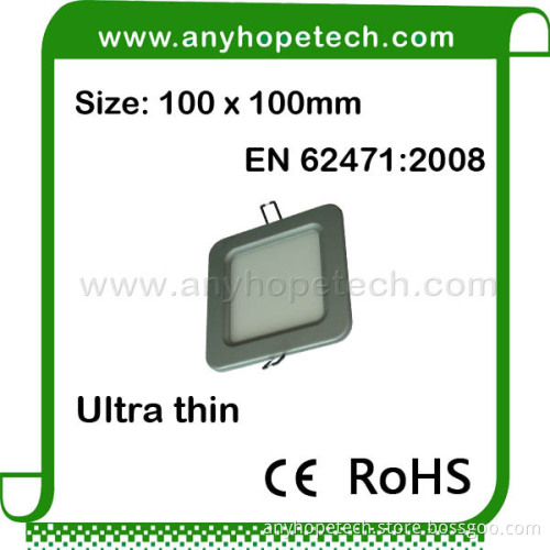 promotional warm white 100x100mm 6W ceiling lights design